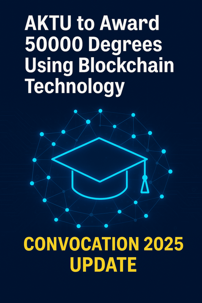 AKTU Blockchain Degree